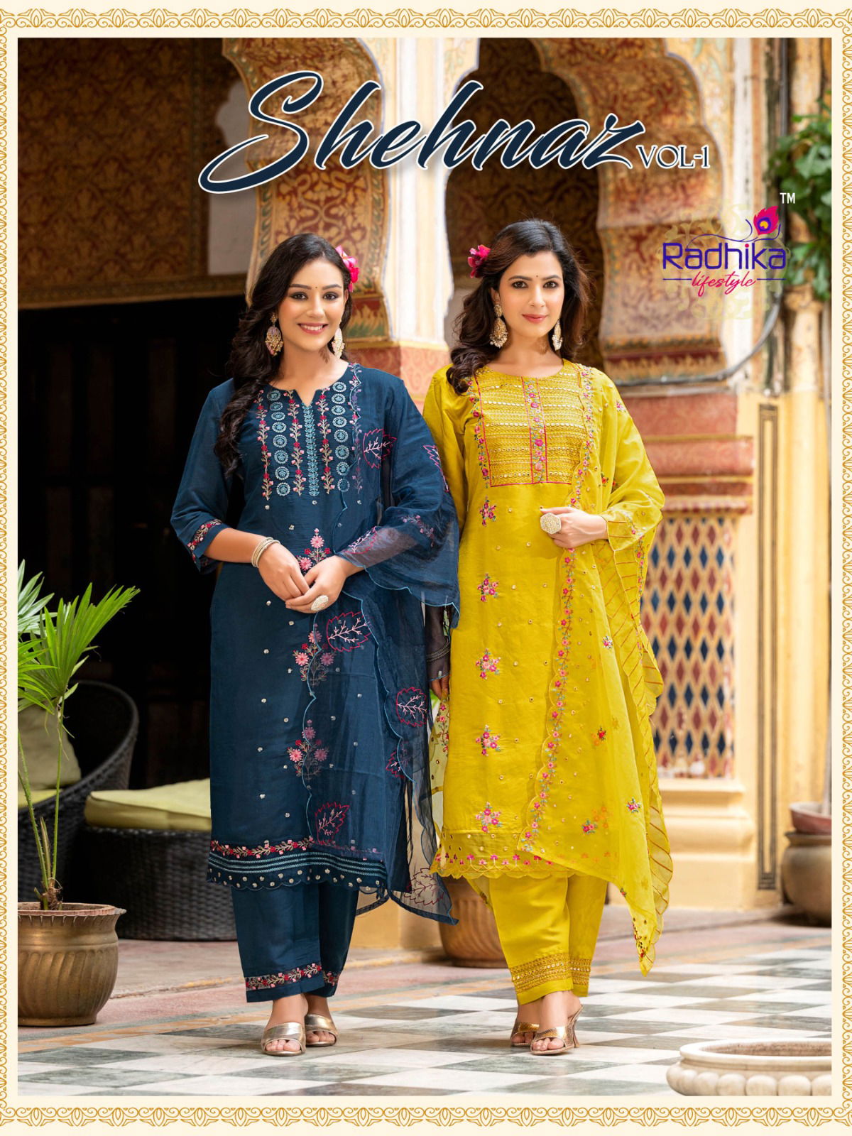 Shehnaz Vol 1 By Radhika Readymade Suits Catalog